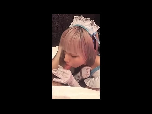 ❤️ Japanese Idola [mayuka], costume ancilla Gallica, pars 1, blowjob and jerk off with lotion Sex  apud nos