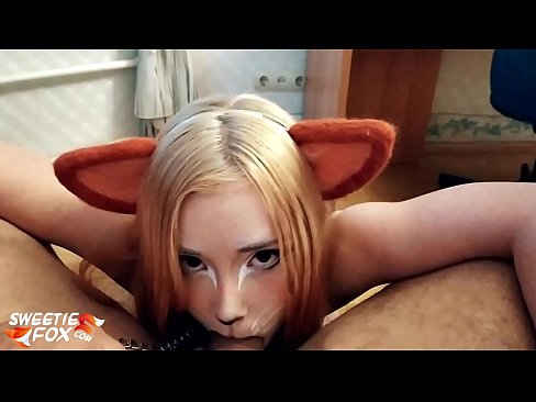 ❤️ Dick kitsune hirundo et cum in ore suo Sex apud nos